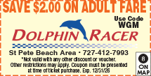 Discount Coupon for Dolphin Racer